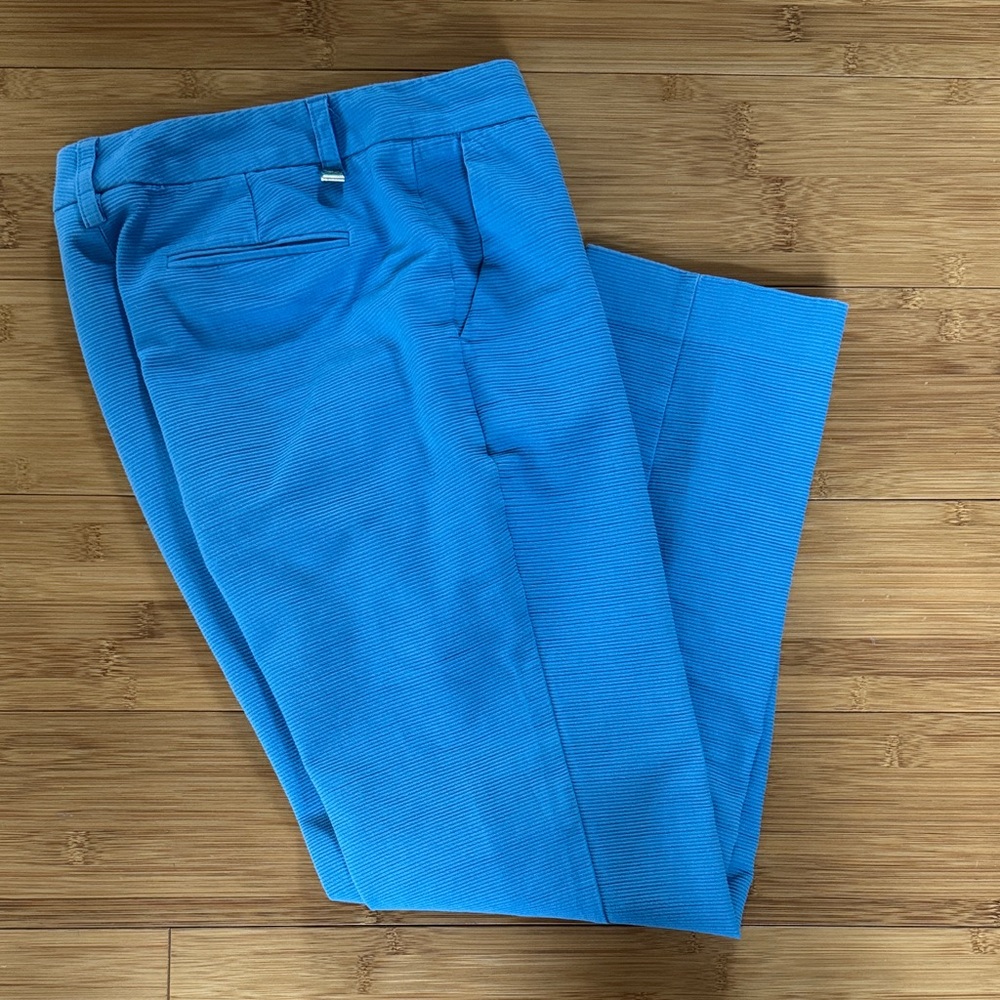 Les Copains Vibrant Blue Chinos